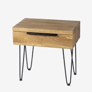 Wood Furniture – Ekskåp Hugo Easy 60cm , svart – Brun – Skåp – Från Homeroom