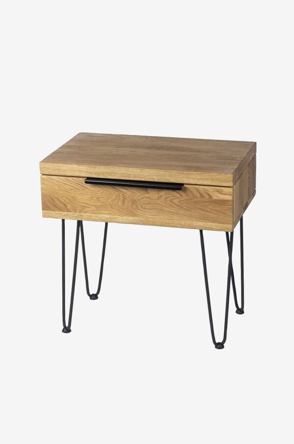 Wood Furniture – Ekskåp Hugo Easy 60cm , svart – Brun – Skåp – Från Homeroom