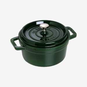 Staub – Gryta La Cocotte rund 22 cm, 2,6 l – Grön – Grytor & kastruller – Från Homeroom