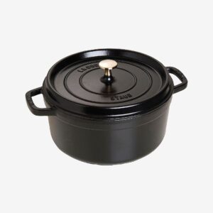 Staub – Gryta La Cocotte rund 26 cm, 5,2 l – Svart – Grytor & kastruller – Från Homeroom