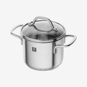 ZWILLING – Gryta Pico med glaslock 1 l 12 cm – Silver – Grytor & kastruller – Från Homeroom