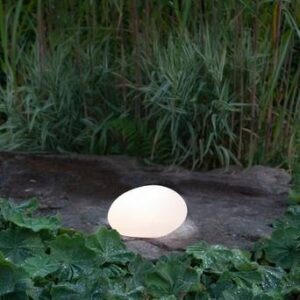 Solcellsdekoration Globy 26,5 cm Vit