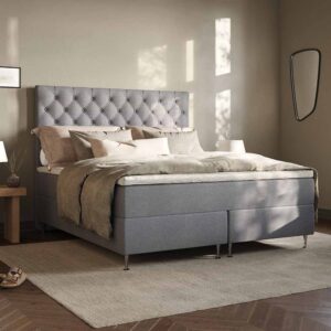 24SJU Månsken Komfort Lyx Kontinentalsäng 140×200 Grå