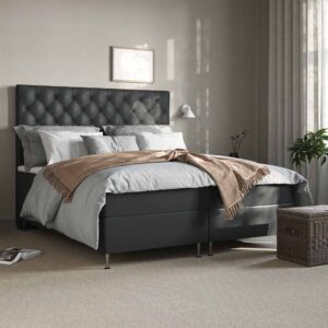 24SJU Månsken Komfort Lyx Kontinentalsäng 180×200 Grå