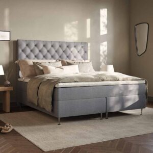 24SJU Månsken Komfort Premium Plus Kontinentalsäng 180×200 Grå