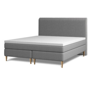 24SJU Midnatt Komfort Plus Kontinentalsäng Sängpaket 160×200 Grå