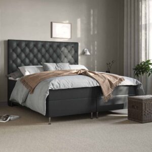 24SJU Skymning Komfort Lyx Kontinentalsäng 160×200 Antracit