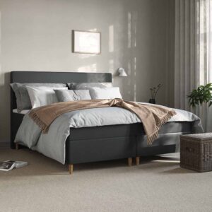 24SJU Skymning Komfort Plus Kontinentalsäng 120×200 Grå