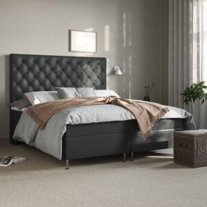 24SJU Skymning Komfort Premium Plus Kontinentalsäng 180×200 Grå