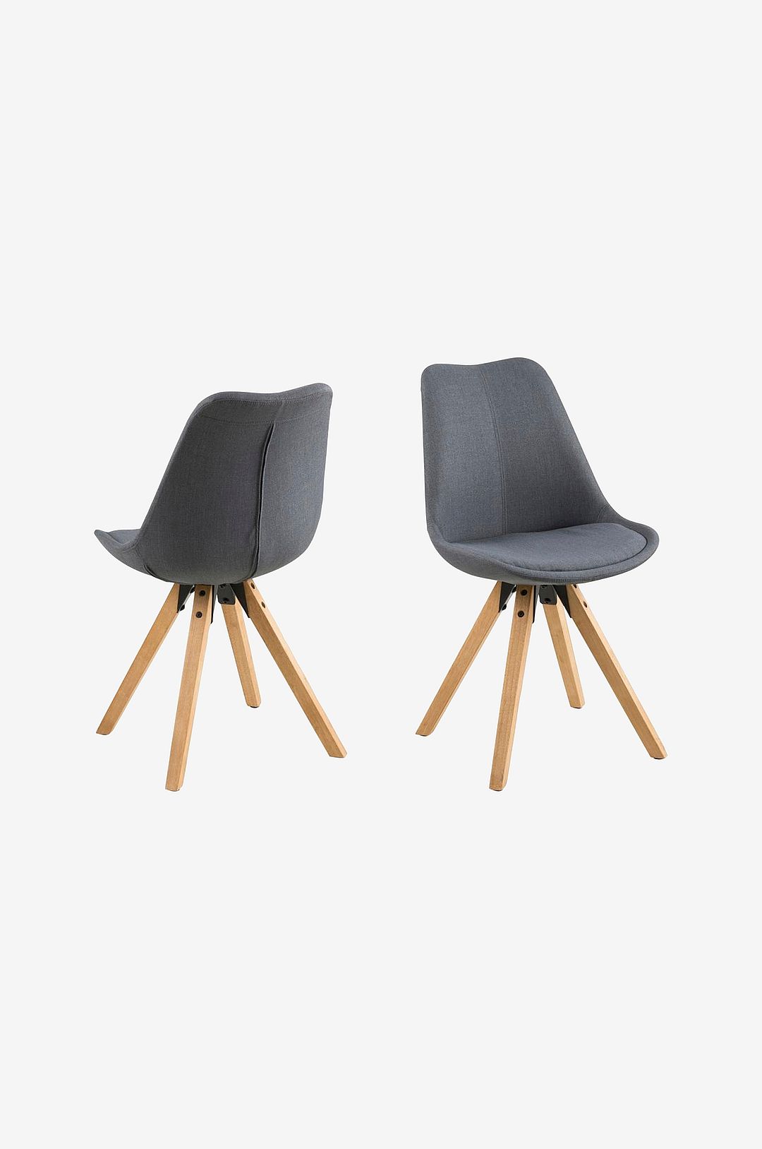 AC Design Furniture – Dima matstol 2-pack – Grå – Stolar – Från Homeroom