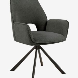 AC Design Furniture – Graham matstol med armstöd 2-pack – Grå – Stolar – Från Homeroom