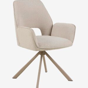 AC Design Furniture – Graham matstol med armstöd 2-pack – Natur – Stolar – Från Homeroom