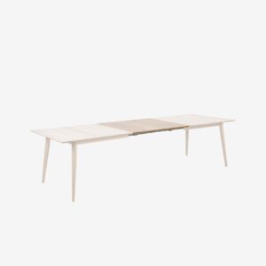 AC Design Furniture – Iläggsskiva, Allan 2-pack – Vit – Matbord – Från Homeroom