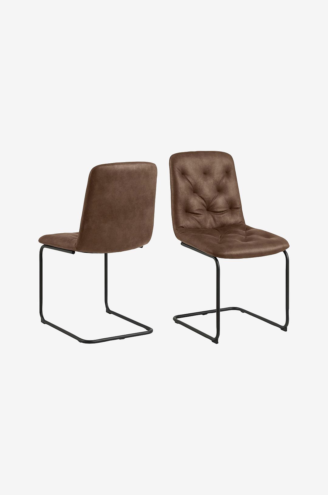 AC Design Furniture - Kira matstol 2-pack - Brun - Stolar - Från Homeroom