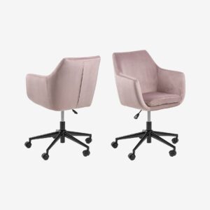 AC Design Furniture – Kontorsstol Laura – Rosa – Skrivbordsstolar – Från Homeroom