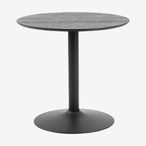 AC Design Furniture – Matbord Adina, Diameter 80 cm – Svart – Matbord – Från Homeroom