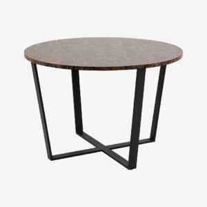 AC Design Furniture – Matbord Blanka, Ø 110 cm – Brun – Matbord – Från Homeroom