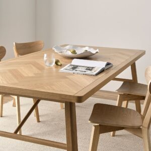 AC Design Furniture – Matbord Ceylon, 100×200 cm – Brun – Matbord – Från Homeroom