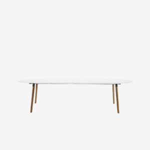 AC Design Furniture – Matbord, Henry 100×170-270 cm – Vit – Matbord – Från Homeroom