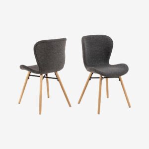 AC Design Furniture – Matstol Batilda – Grå – Stolar – Från Homeroom