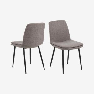 AC Design Furniture – Matstol Becca 4-pack – Brun – Stolar – Från Homeroom