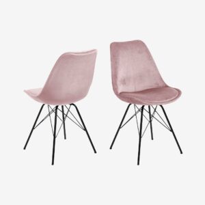 AC Design Furniture – Matstol Betty, 2-Pack – Rosa – Stolar – Från Homeroom