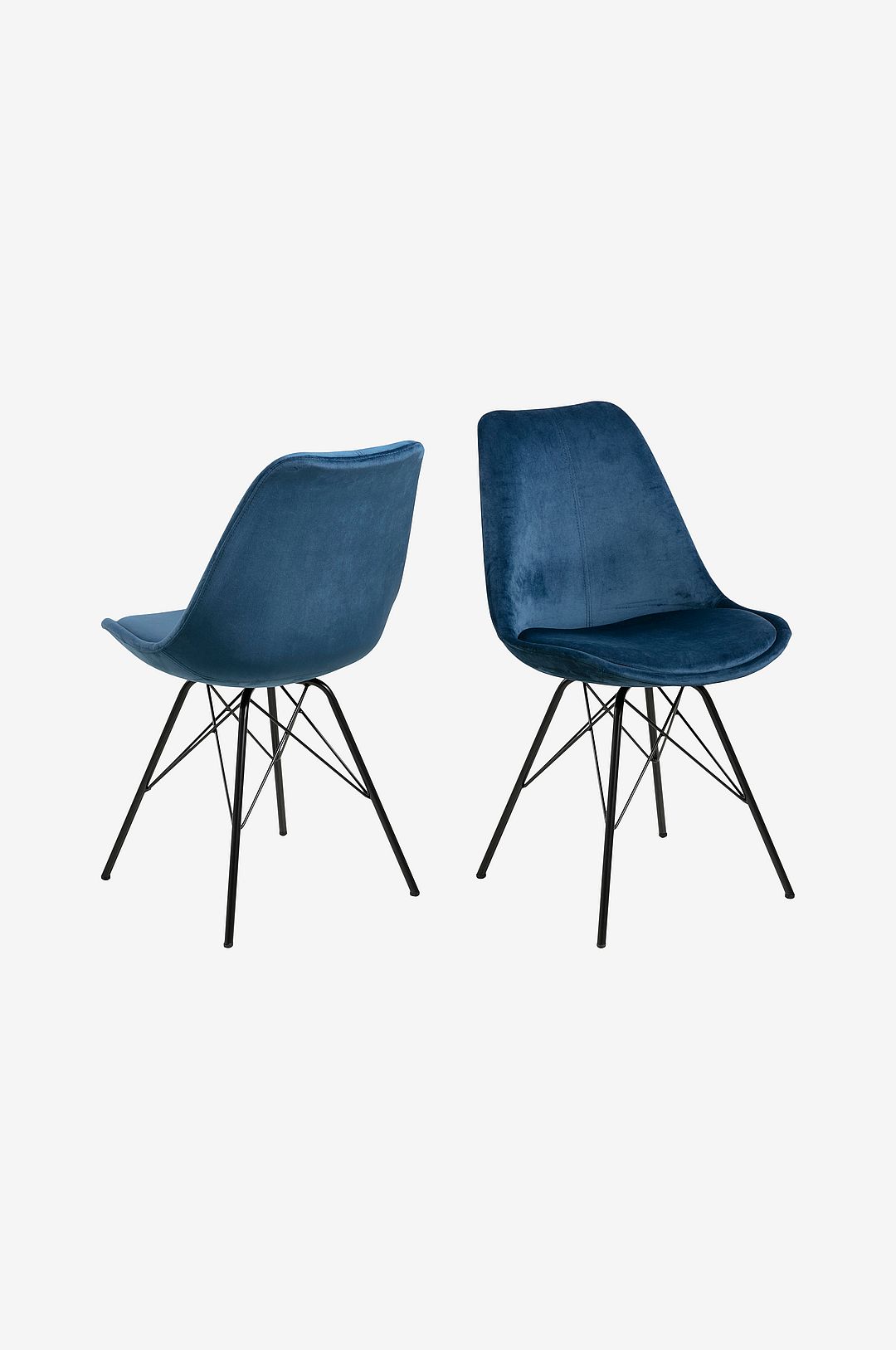 AC Design Furniture - Matstol Betty, 2-pack - Blå - Stolar - Från Homeroom