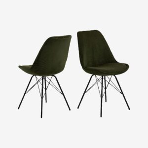 AC Design Furniture – Matstol Betty, 2 – pack – Grön – Stolar – Från Homeroom
