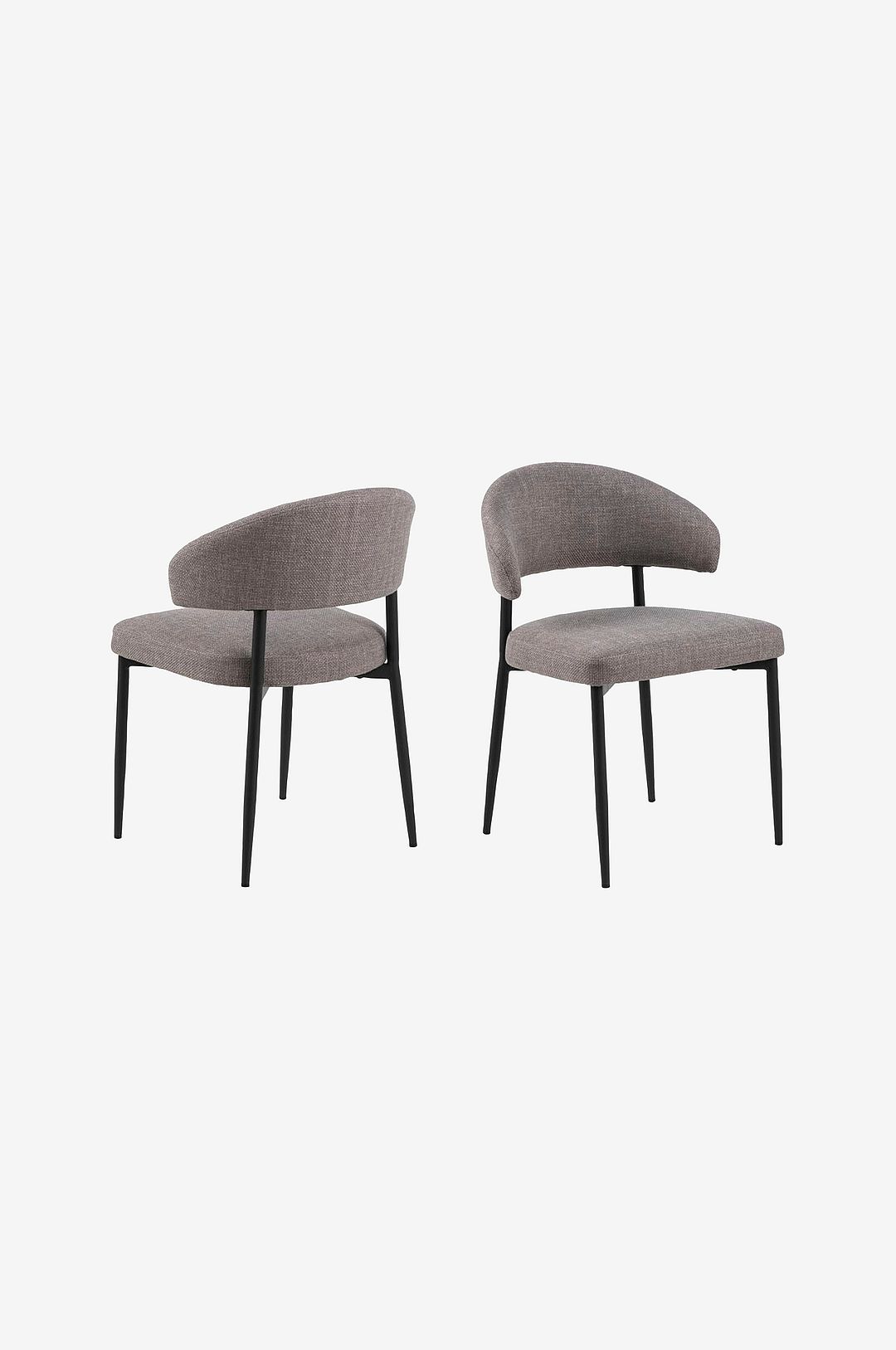 AC Design Furniture – Matstol Edina 2-pack – Brun – Stolar – Från Homeroom
