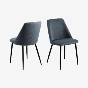 AC Design Furniture – Matstol Ezra, 4-pack – Grå – Stolar – Från Homeroom