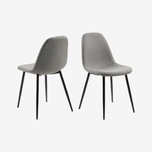 AC Design Furniture – Matstol Franz, 4-pack – Grå – Stolar – Från Homeroom