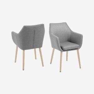 AC Design Furniture – Matstol Laura, 1 st – Grå – Stolar – Från Homeroom