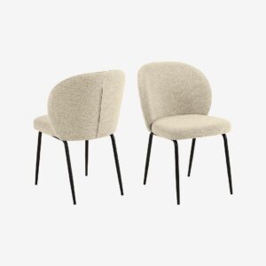 AC Design Furniture – Matstol Patricia, 2-p – Natur – Stolar – Från Homeroom
