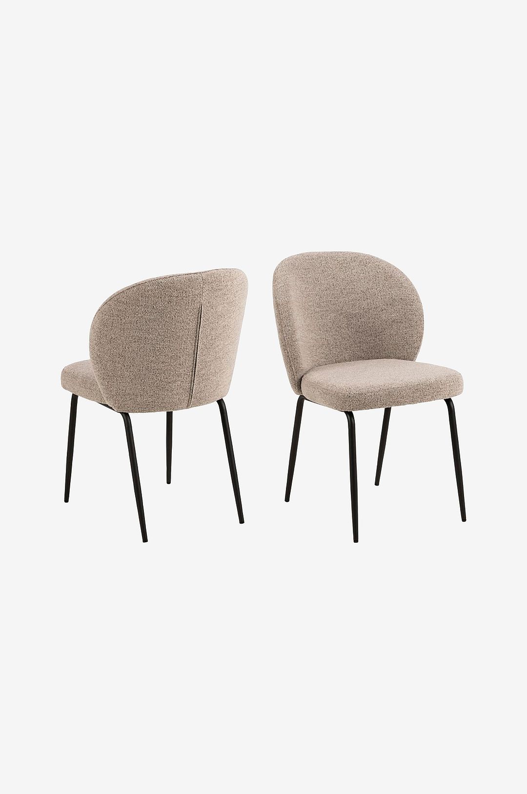 AC Design Furniture - Matstol Patricia, 2-p - Natur - Stolar - Från Homeroom