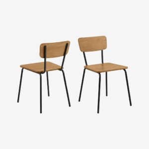 AC Design Furniture – Matstol Peru, 4-pack – Brun – Stolar – Från Homeroom