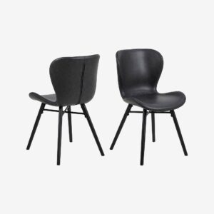 AC Design Furniture – Matstol Rita, 2-pack – Svart – Stolar – Från Homeroom