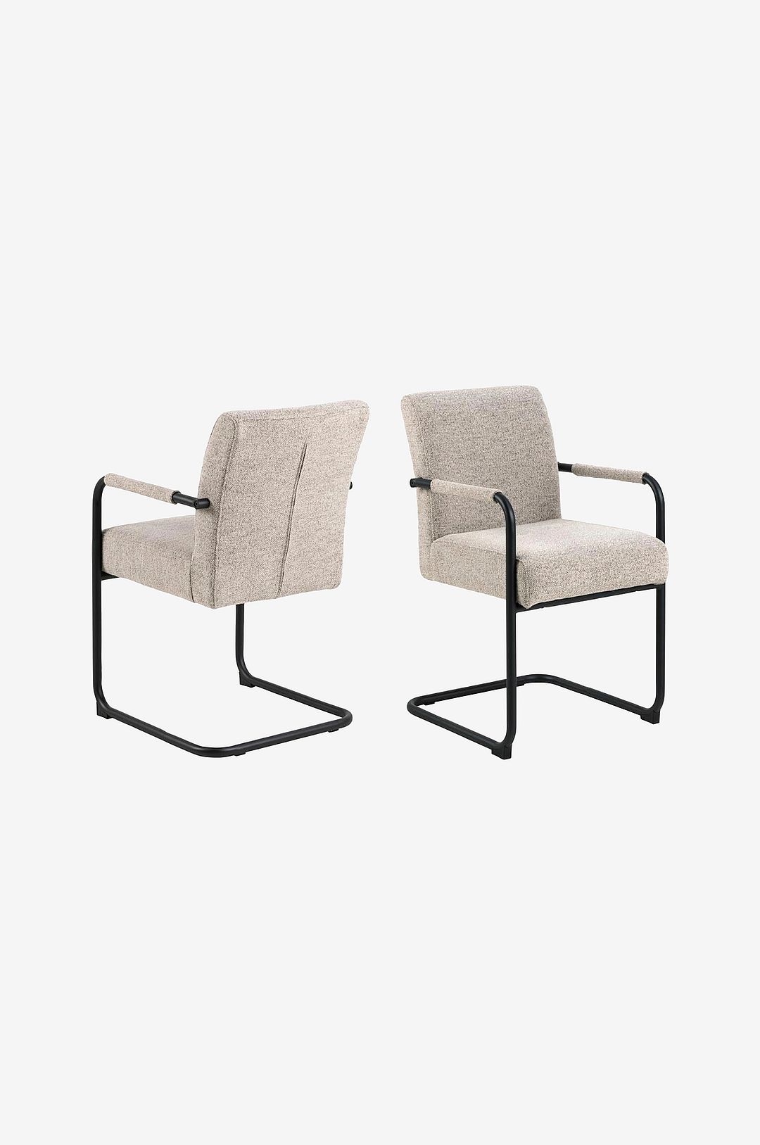 AC Design Furniture - Matstol med armstöd Adele - Natur - Stolar - Från Homeroom