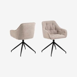 AC Design Furniture – Matstol med armstöd Brooke – Natur – Stolar – Från Homeroom