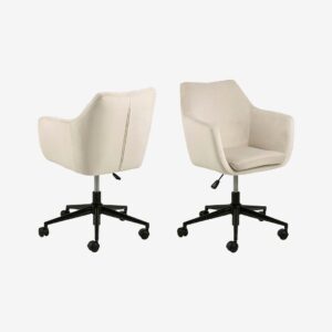 AC Design Furniture – Skrivbordsstol Laura – Brun – Skrivbordsstolar – Från Homeroom