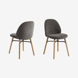 AC Design Furniture – Sophia matstol – Grå – Stolar – Från Homeroom
