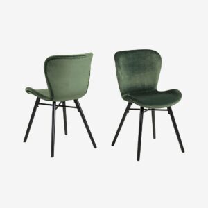 AC Design Furniture – Stol Rita, 2-Pack – Grön – Stolar – Från Homeroom