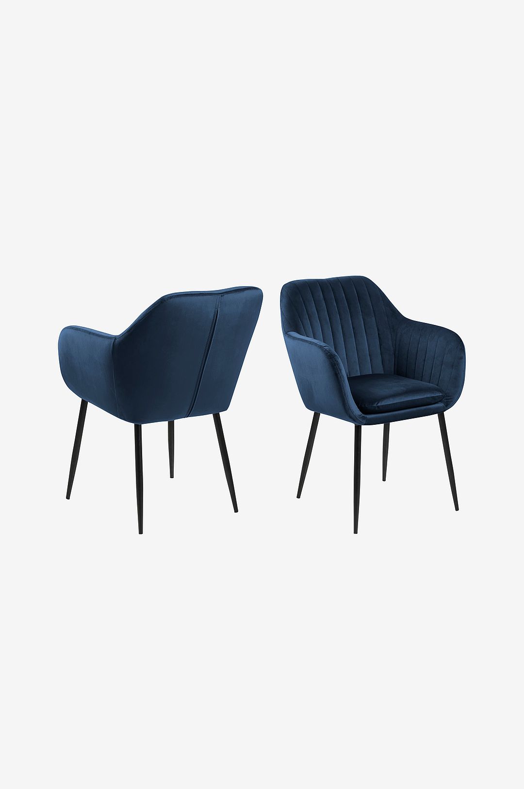 AC Design Furniture - Stol Zara - Blå - Karmstolar - Från Homeroom