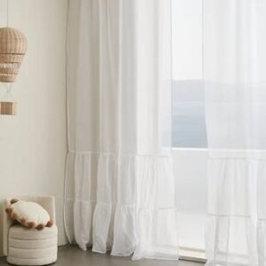 ADAVALE multifunktionsgardin 2-pack Vit