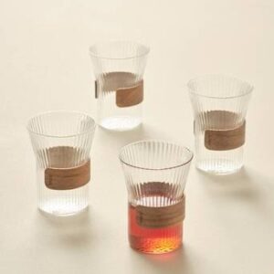 ADIRA kopp 4-pack Transparent