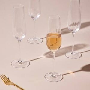 AKIA champagneglas 4-pack Transparent