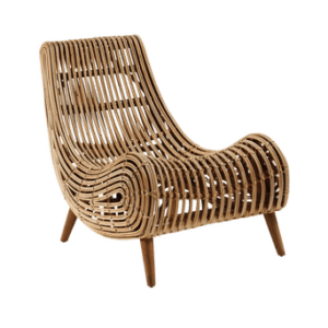 AKIT karmstol trä/rotting Natur