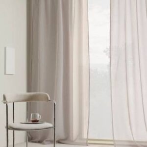 ALBA voilegardin 2-pack Beige