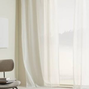 ALBA voilegardin 2-pack Vit