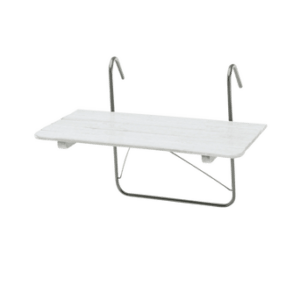 ALBO balkongbord 50×80 cm Vit