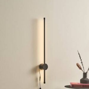 ALISO vägglampa 80 cm Svart